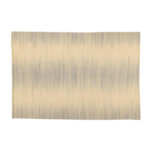 leroy merlin tappeto kilim ikat in lana avorio e grigio, 160x230 cm