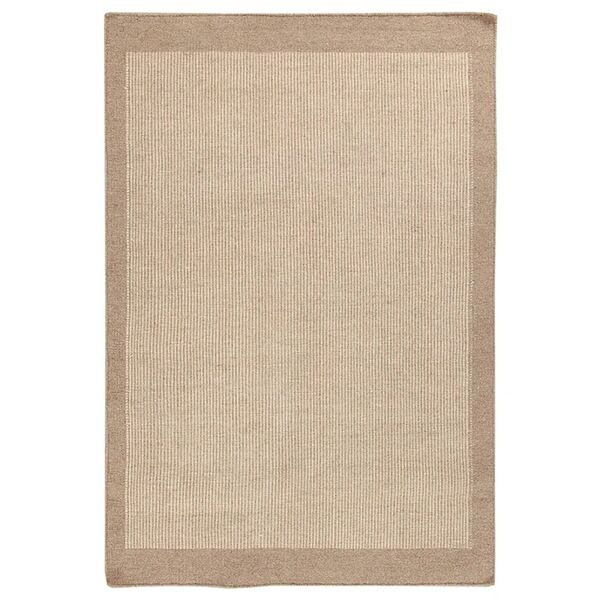 leroy merlin tappeto jensen in lana beige, 170x240 cm