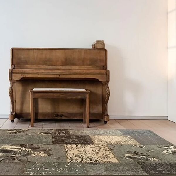 leroy merlin tappeto modern kilim grigio, 133x190 cm