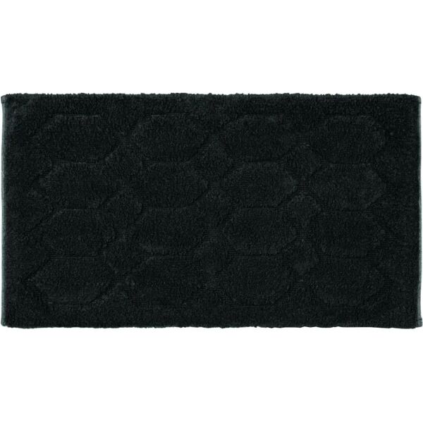 leroy merlin tappeto bagno rettangolare romeo in cotone nero 100 x 54 cm