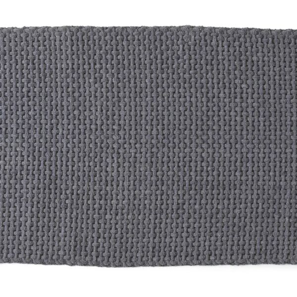 leroy merlin tappeto bagno rettangolare knot in poliestere grigio 80 x 50 cm