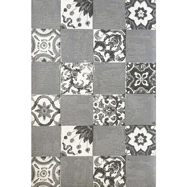 leroy merlin tappeto musa antiscivolo grigio, 110x165 cm