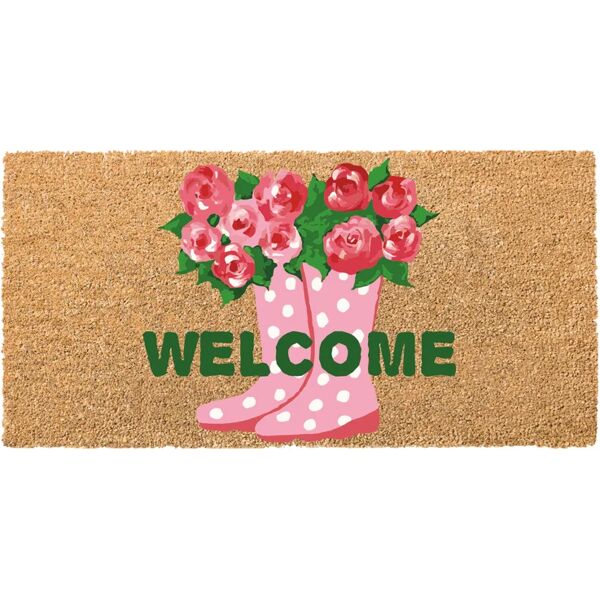 leroy merlin zerbino jolly eco welcome in cocco beige l 40 x 80 cm