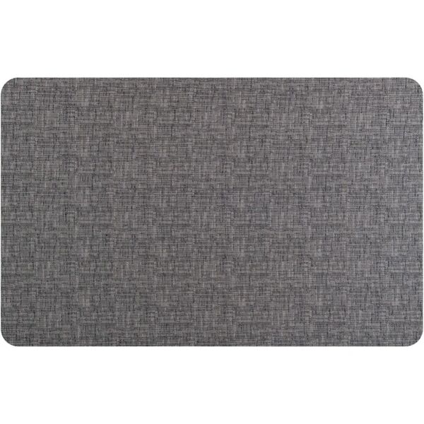 leroy merlin tappeto chelsea antiscivolo grigio scuro, 65x120 cm