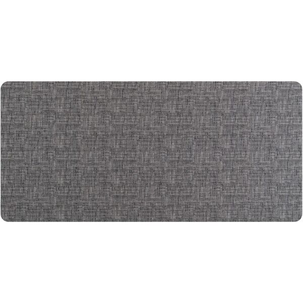 leroy merlin tappeto chelsea antiscivolo grigio scuro, 65x180 cm