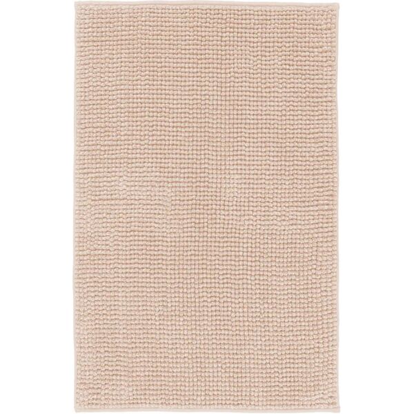 leroy merlin tappeto bagno rettangolare fluffy in cotone beige 80 x 50 cm