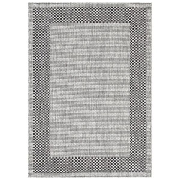 leroy merlin tappeto frame grigio, 60x120 cm