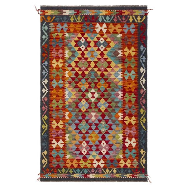 leroy merlin tappeto kaudani 10 in lana, annodato a mano, multicolore, 98x160 cm