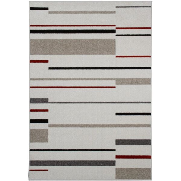 leroy merlin tappeto casa 2023 grey beige, grigio e rosso, 60x120 cm