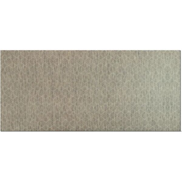 leroy merlin tappeto rombo antiscivolo in pvc beige e bronzo, 50x130 cm