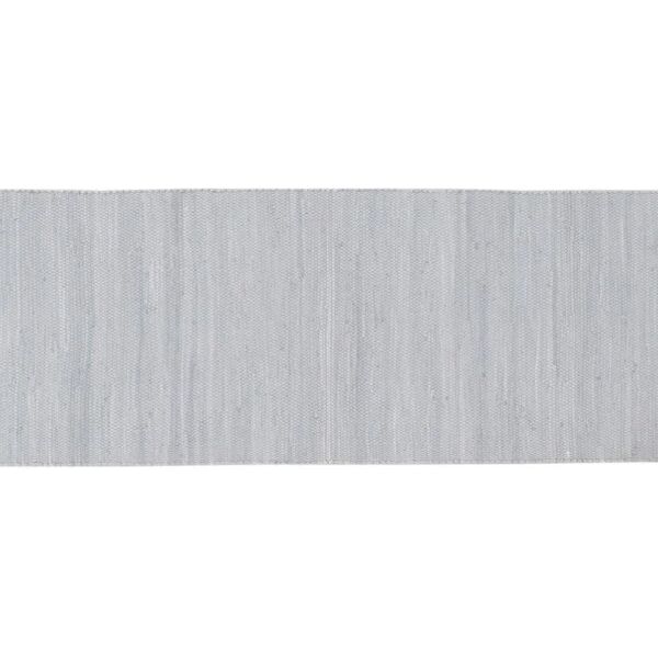 leroy merlin tappeto abano sky in cotone grigio / argento, 60x200 cm