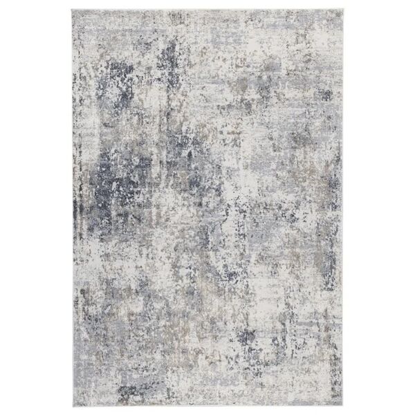 leroy merlin tappeto monfort a dark beige in polietilene grigio / argento, 80x150 cm