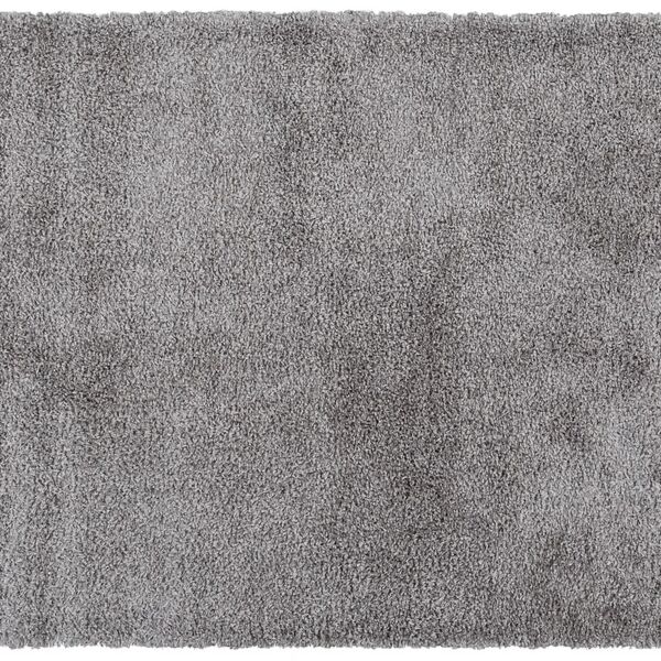 leroy merlin tappeto shaggy boston light grigio / argento, 120x170 cm