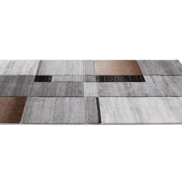 leroy merlin tappeto timelapse taupe grigio / argento, 200x300 cm