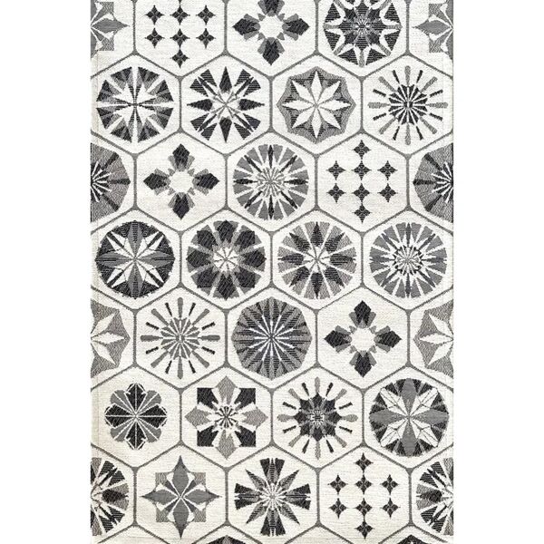 leroy merlin tappeto musa grigio, bianco, nero, 55x180 cm