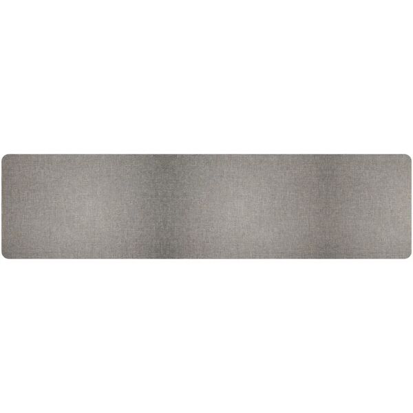 leroy merlin tappeto songe antiscivolo in cotone grigio, 50x270 cm