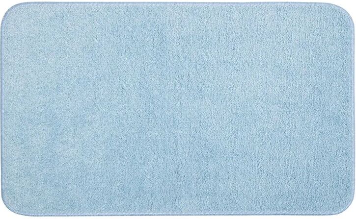 leroy merlin tappeto bagno rettangolare van gogh in cotone azzurro 80 x 50 cm