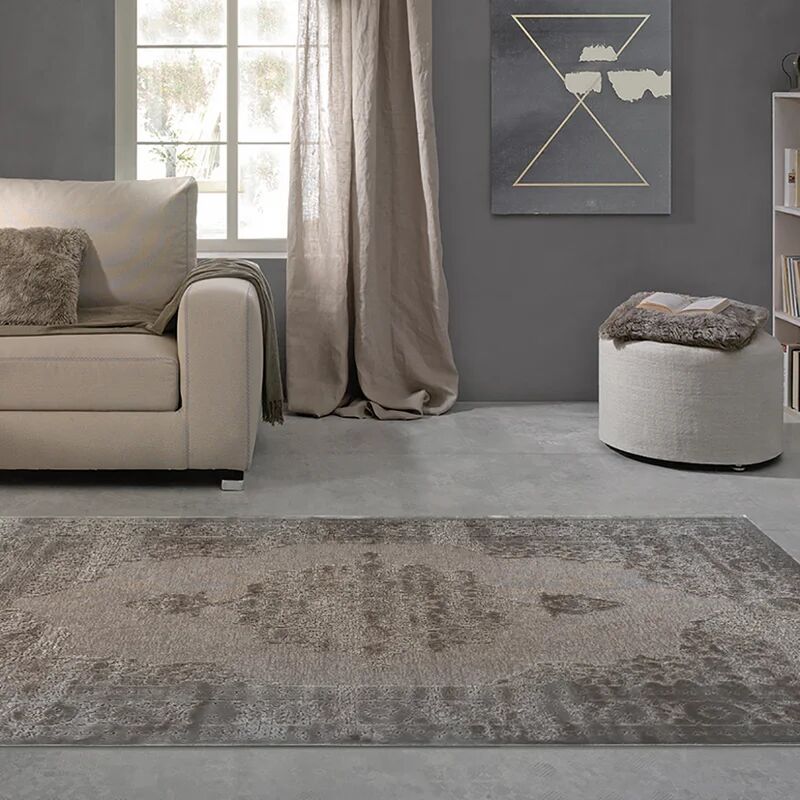 leroy merlin tappeto farashe 479 in viscosa beige, 160x230 cm