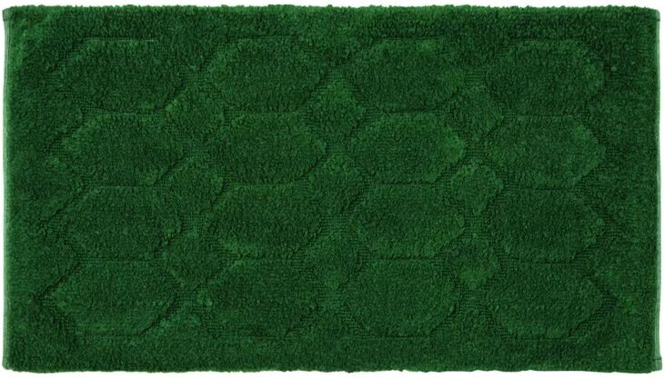 leroy merlin tappeto bagno rettangolare romeo in cotone verde 100 x 54 cm