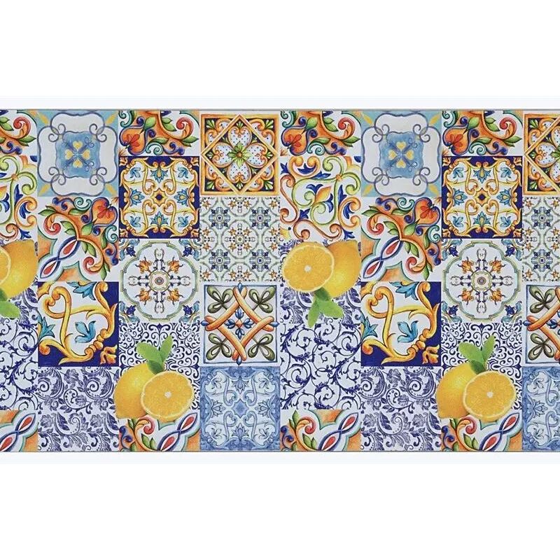 leroy merlin passatoia vista sicilia d in pvc multicolore, 50x120 cm