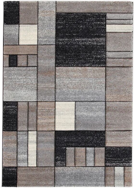 carpet living tappeto gabbe grey 200x300