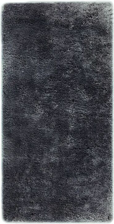 Leroy Merlin Tappeto Shaggy coccole antiscivolo argento, 60x120 cm