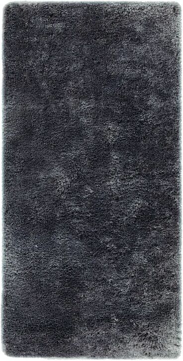 Leroy Merlin Tappeto Shaggy coccole antiscivolo argento, 150x220 cm