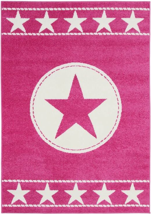 Leroy Merlin Tappeto Star kids rosa, 115x170 cm