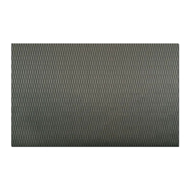 Leroy Merlin Tappeto Spiga antiscivolo in pvc argento e grigio scuro, 50x75 cm