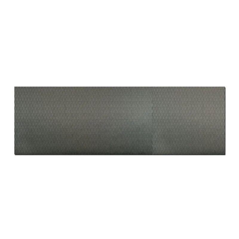 Leroy Merlin Tappeto Spiga antiscivolo in pvc argento e grigio scuro, 50x230 cm