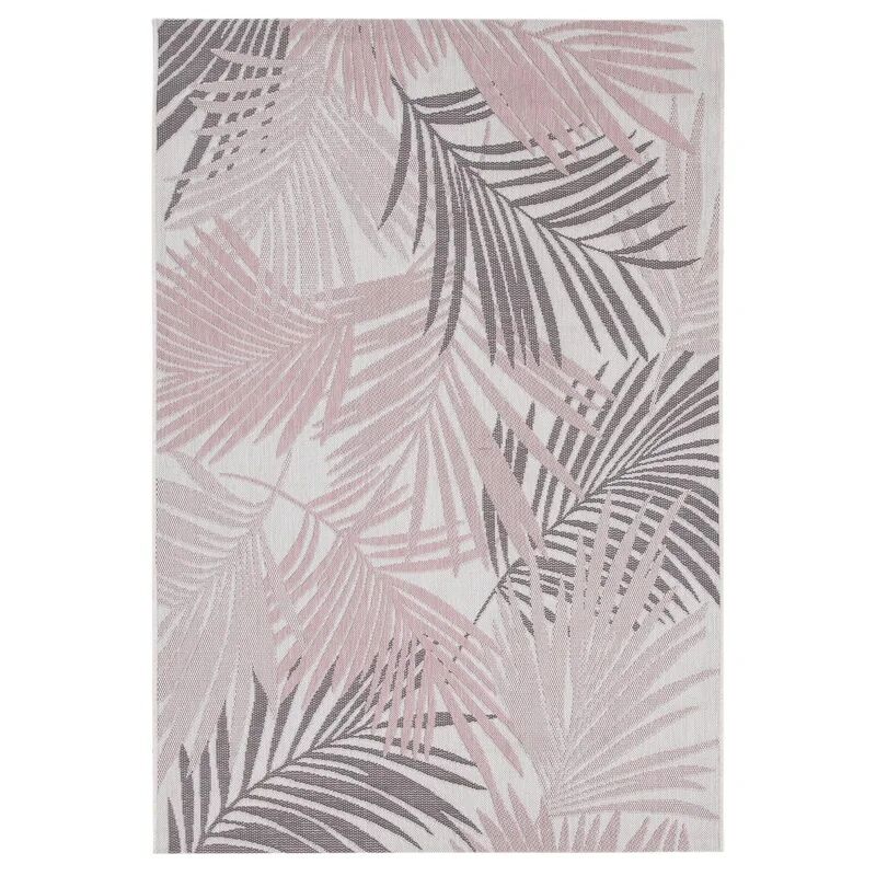 Leroy Merlin Tappeto Flatweave Palm Pink rosa, 80x200 cm