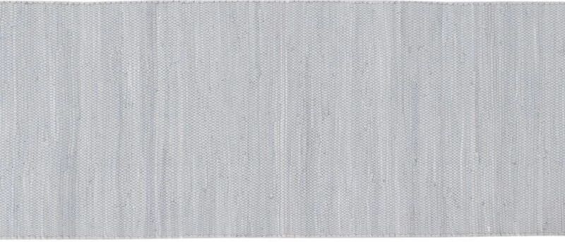 Leroy Merlin Tappeto Abano Sky in cotone grigio / argento, 60x200 cm