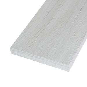 ARTENS Ripiano truciolare  138 x 80 cm Sp 25 mm rovere bianco