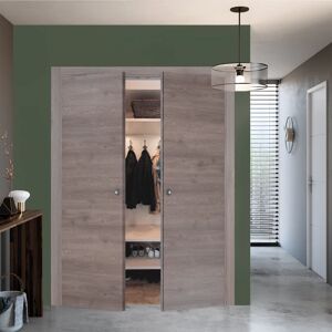 Leroy Merlin Porta per armadio Almond grigio L 120 x H 210 cm