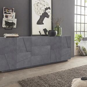 Leroy Merlin Mobile credenza PING L 224.1 x H 86 P 44.2 cm grigio ardesia