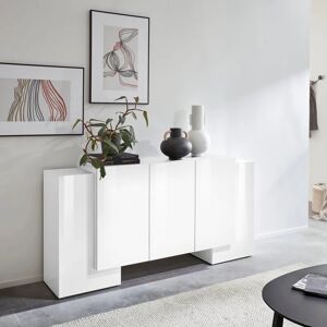 Leroy Merlin Mobile credenza PILLON L 170 x H 85 P 45 cm bianco lucido