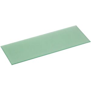 Leroy Merlin Mensola a muro Vetro Satinato dritto in vetro L 40 x H 0.5 x P 15 cm verde