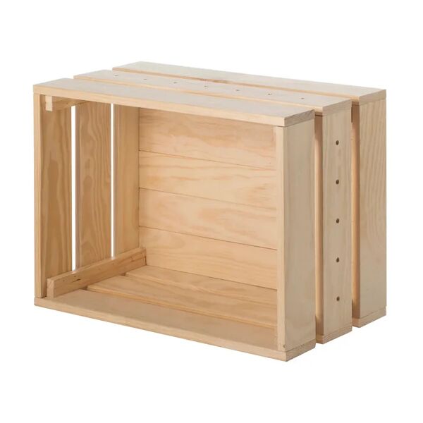 astigarraga scatola da montare home box l 51.2 x h 38.4 x p 28 cm naturale