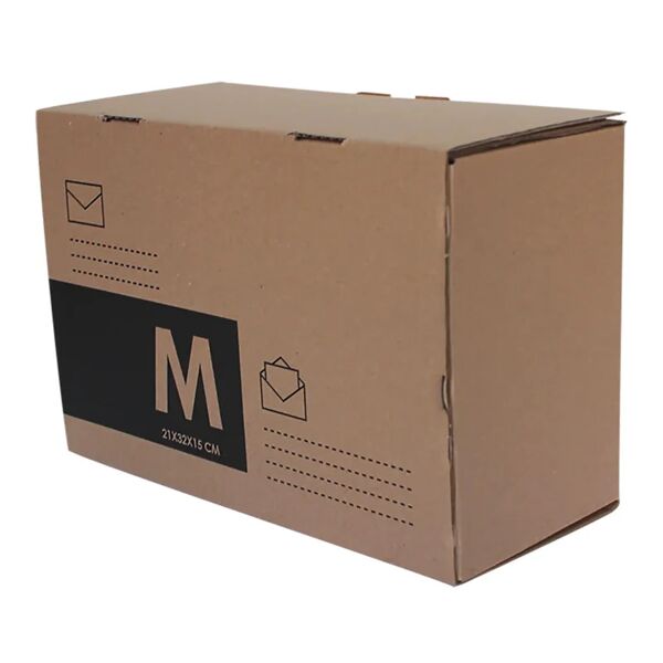 pack and move scatola di cartone per spedizione 1 onda h 32 x l 15 x p 21 cm