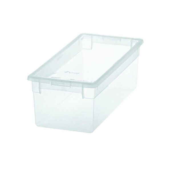 terry storage contenitore light box l 17.8 x h 13.2 x p 39.6 cm trasparente