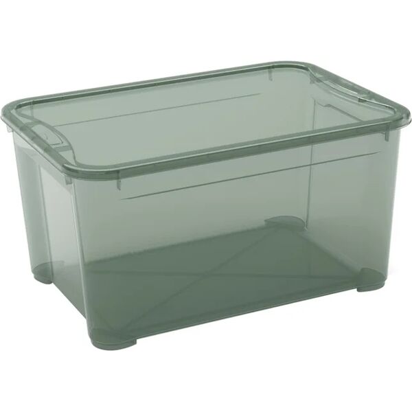 keter contenitore t-box l 55.5 x h 28.5 x p 39 cm verde