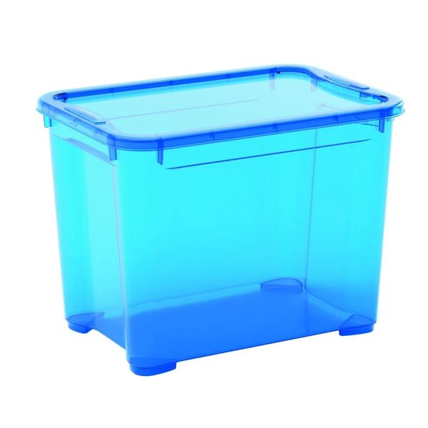 keter contenitore t-box l 38 x h 28.5 x p 26.5 cm azzurro