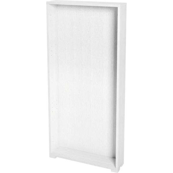 leroy merlin mobile contenitore (modulare) spaceo l 60 x h 128 x p 15 cm bianco