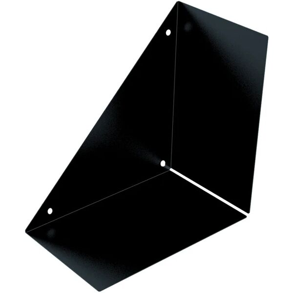 spaceo mensola a muro a l  a l l 30 x h 30 x p 18 cm nero