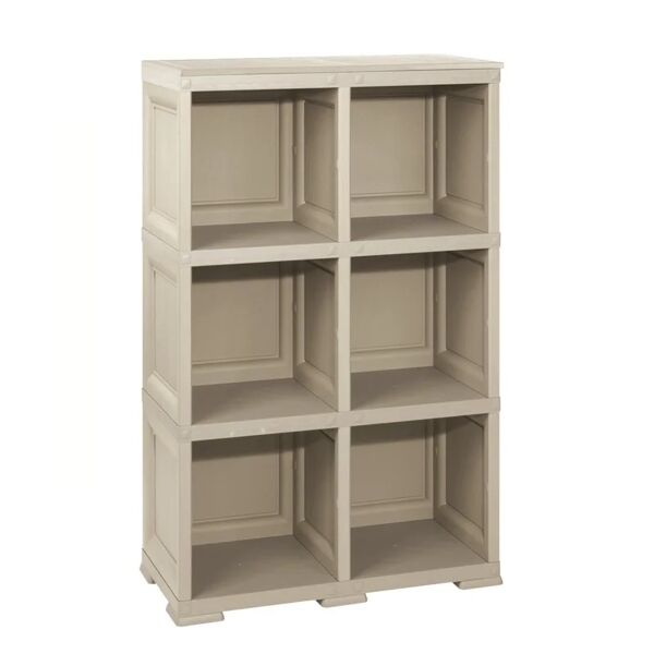 tontarelli libreria omnimodus l 79 x p 42.5 x h 125 cm talpa, portata per ripiano 30 kg