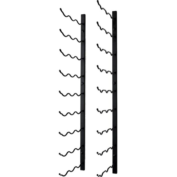 leroy merlin portabottiglie nero l 2.54 x h 90 x sp 32.4 cm