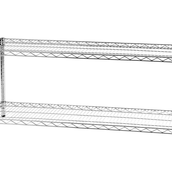 leroy merlin scaffale in kit 2 ripiani filocromo l 120 x p 35 x h 50 cm grigio, portata per ripiano 100 kg