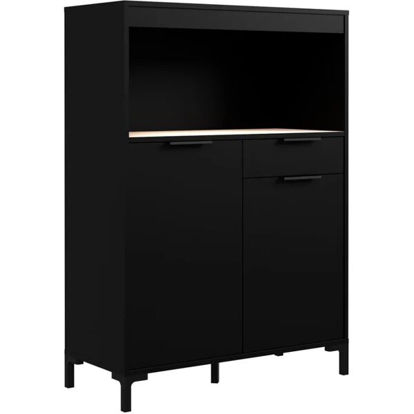 leroy merlin credenza cucina nero / rovere l 90 x p 40 x h 127 cm