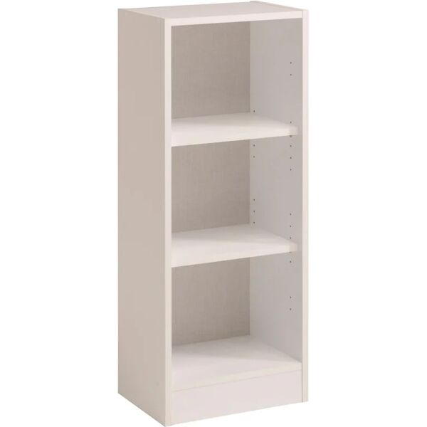 leroy merlin libreria sophia l 41.3 x p 28 x h 104 cm bianco opaco, portata per ripiano 5 kg