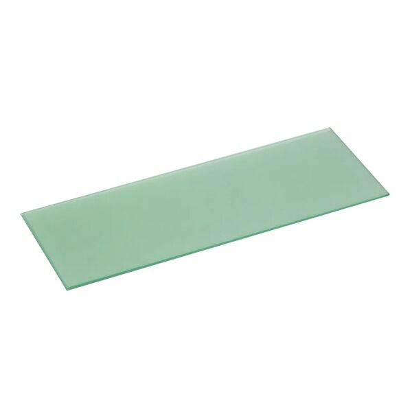 leroy merlin mensola a muro vetro satinato dritto in vetro l 40 x h 0.5 x p 15 cm verde